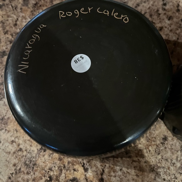 Roger Calero pottery bowl and cup - Picture 5 of 5